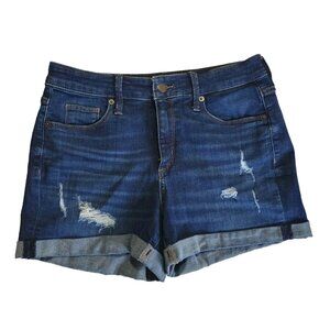 LIKE NEW Universal Thread High Rise Midi Denim Shorts